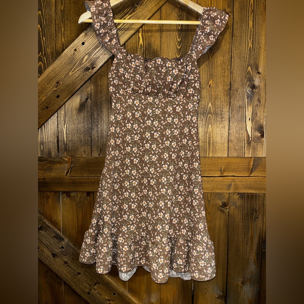 Altar'd State xs melney floral mini dress size Medium